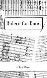 Bolero for Band Concert Band sheet music cover